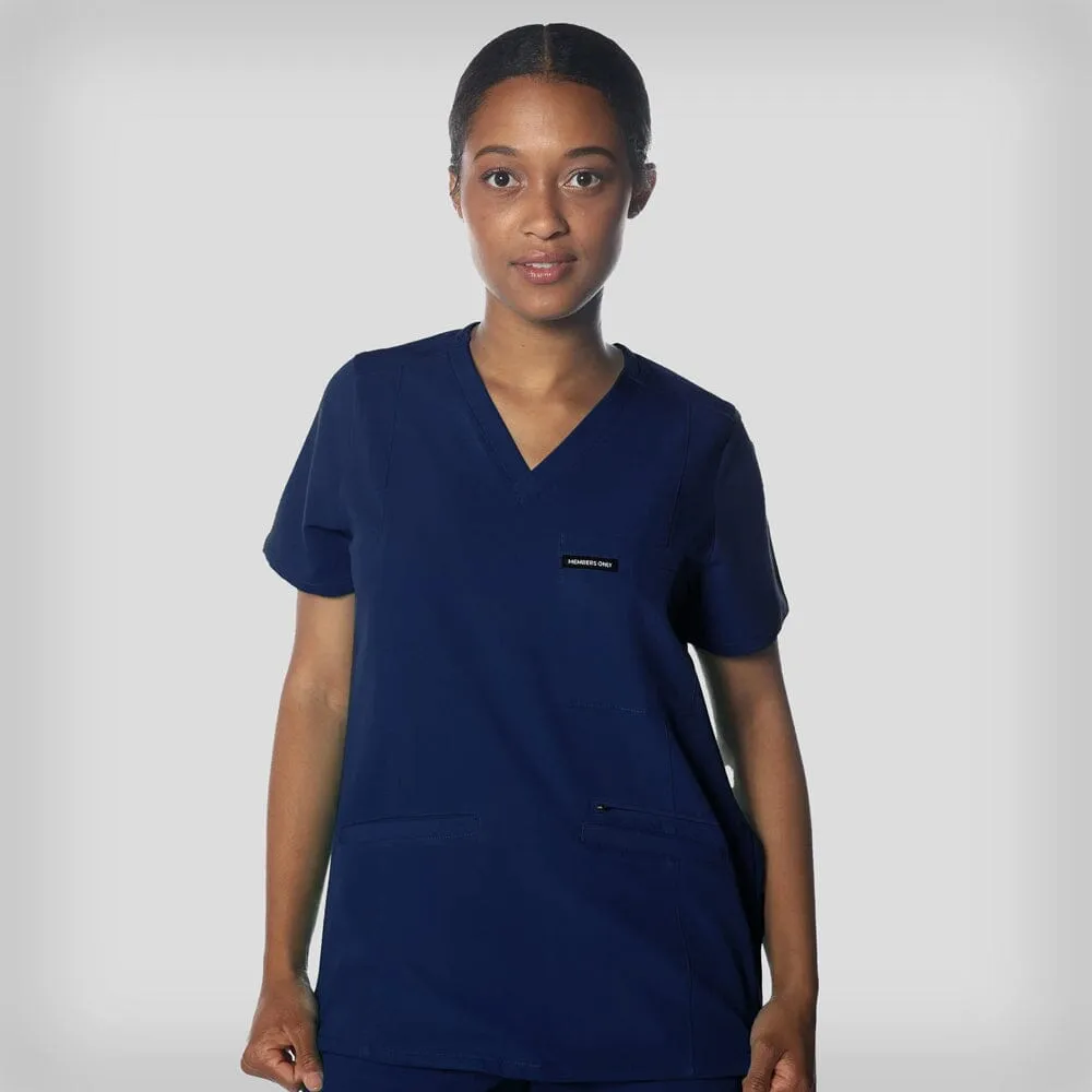 Palermo 4-Pocket Scrub Top