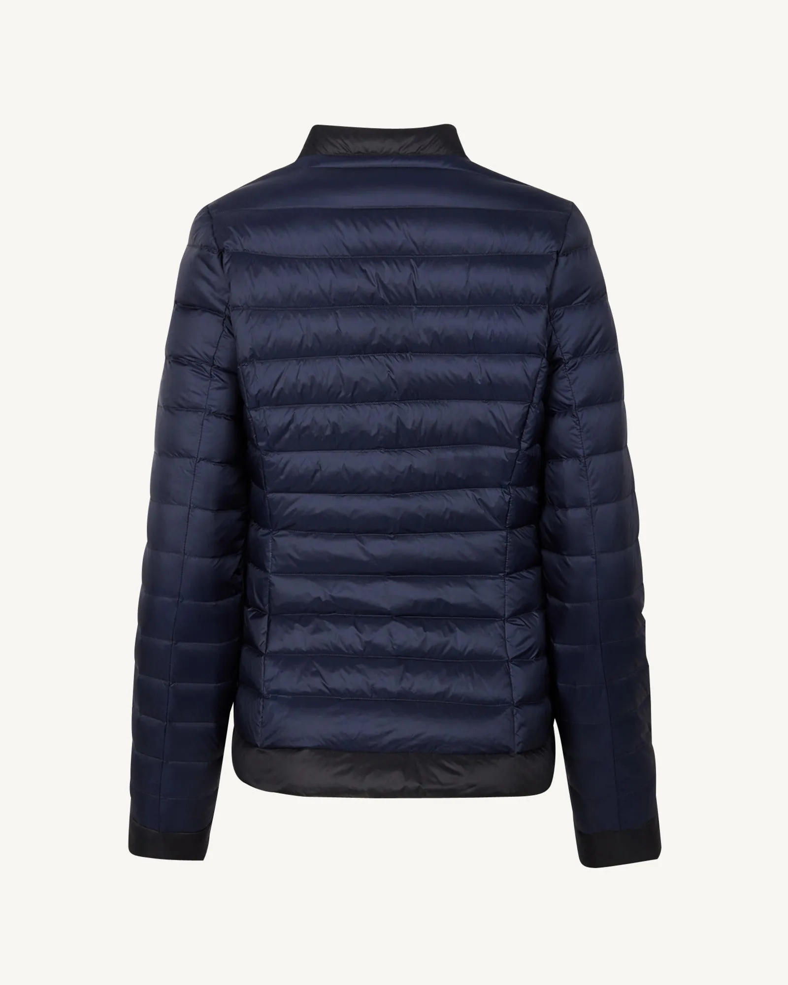 Paola two-tone lightweight winter jacket Navy/Black