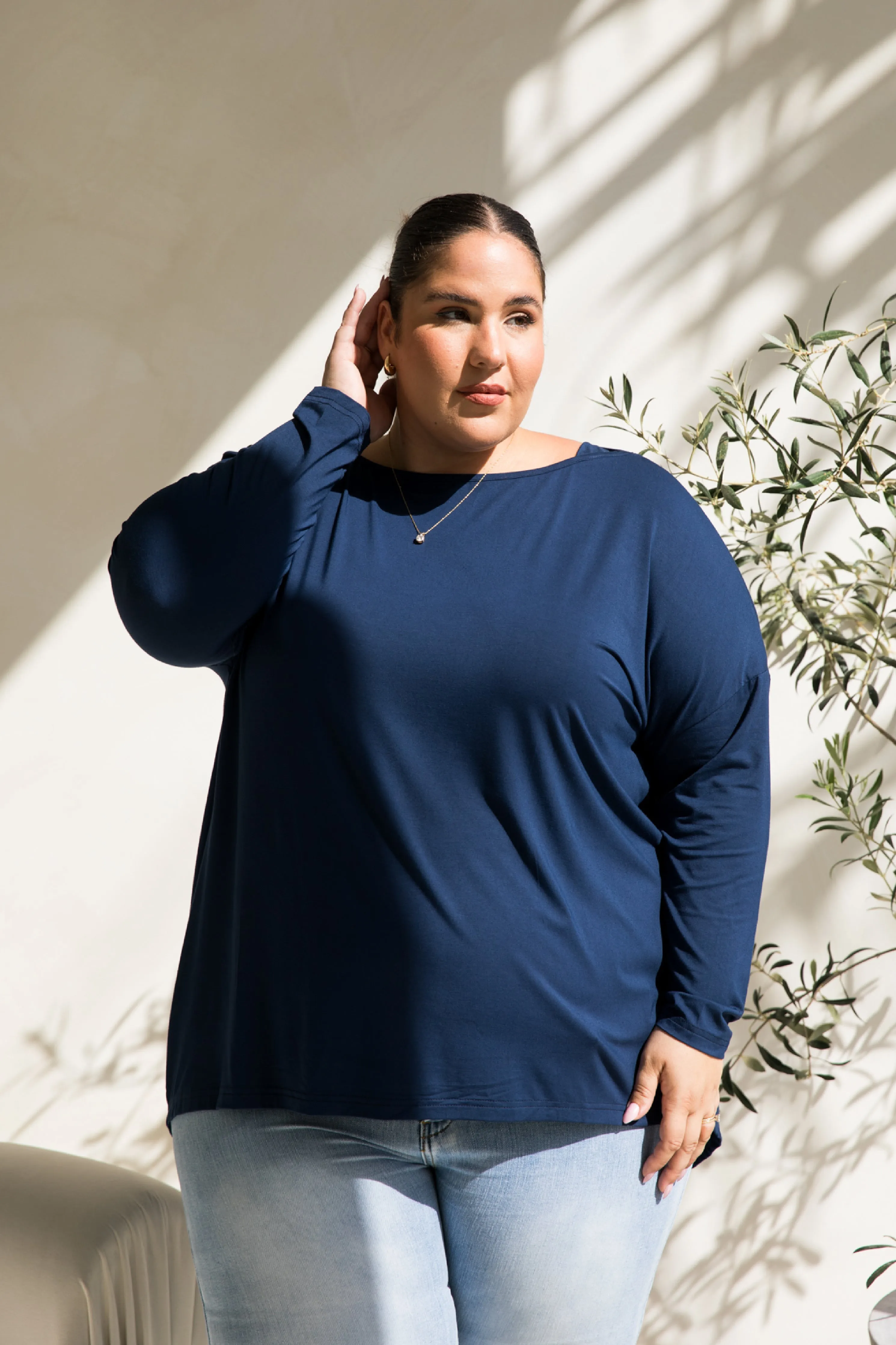 Pippa Top in Navy