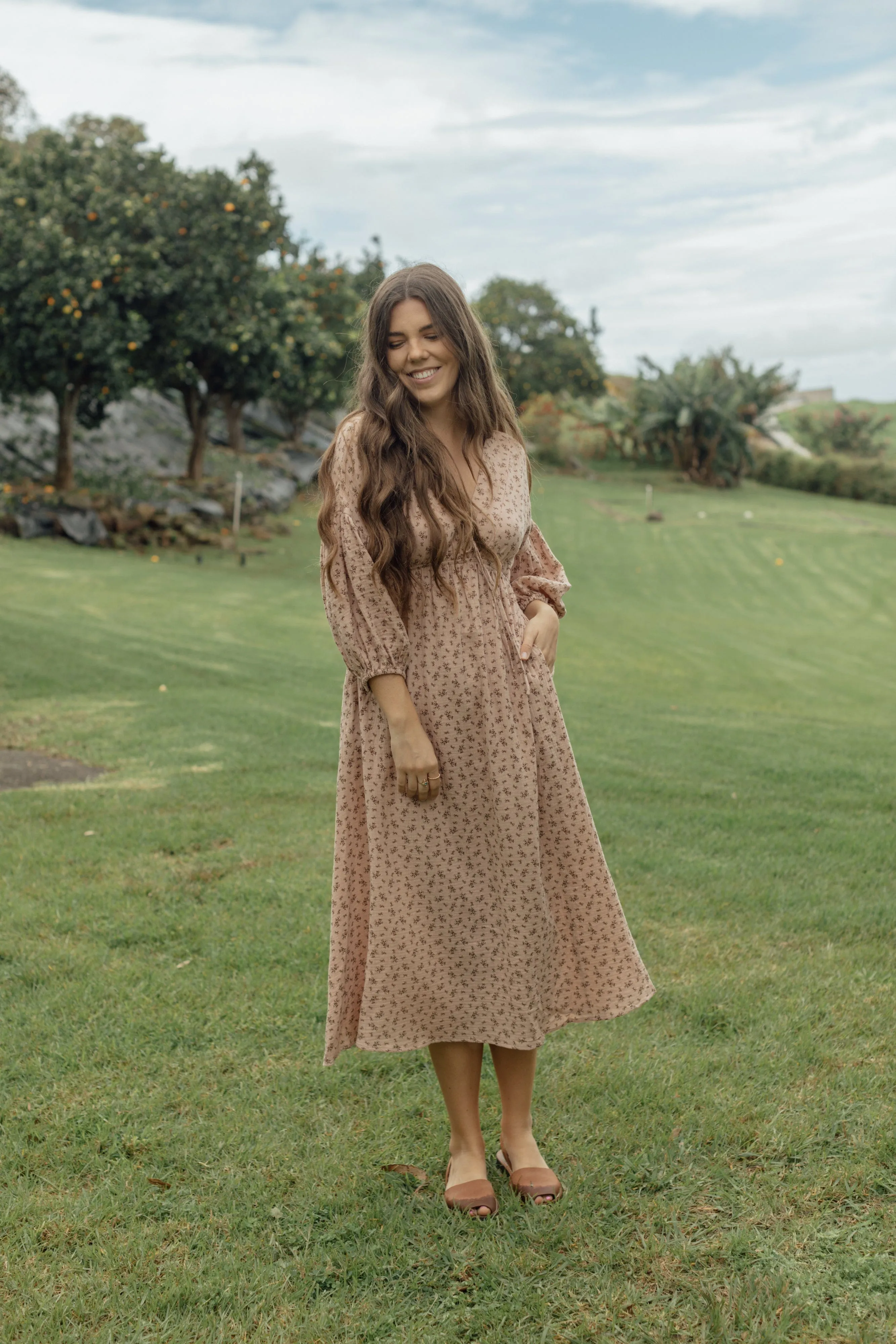 Port Augusta Dress - Rose