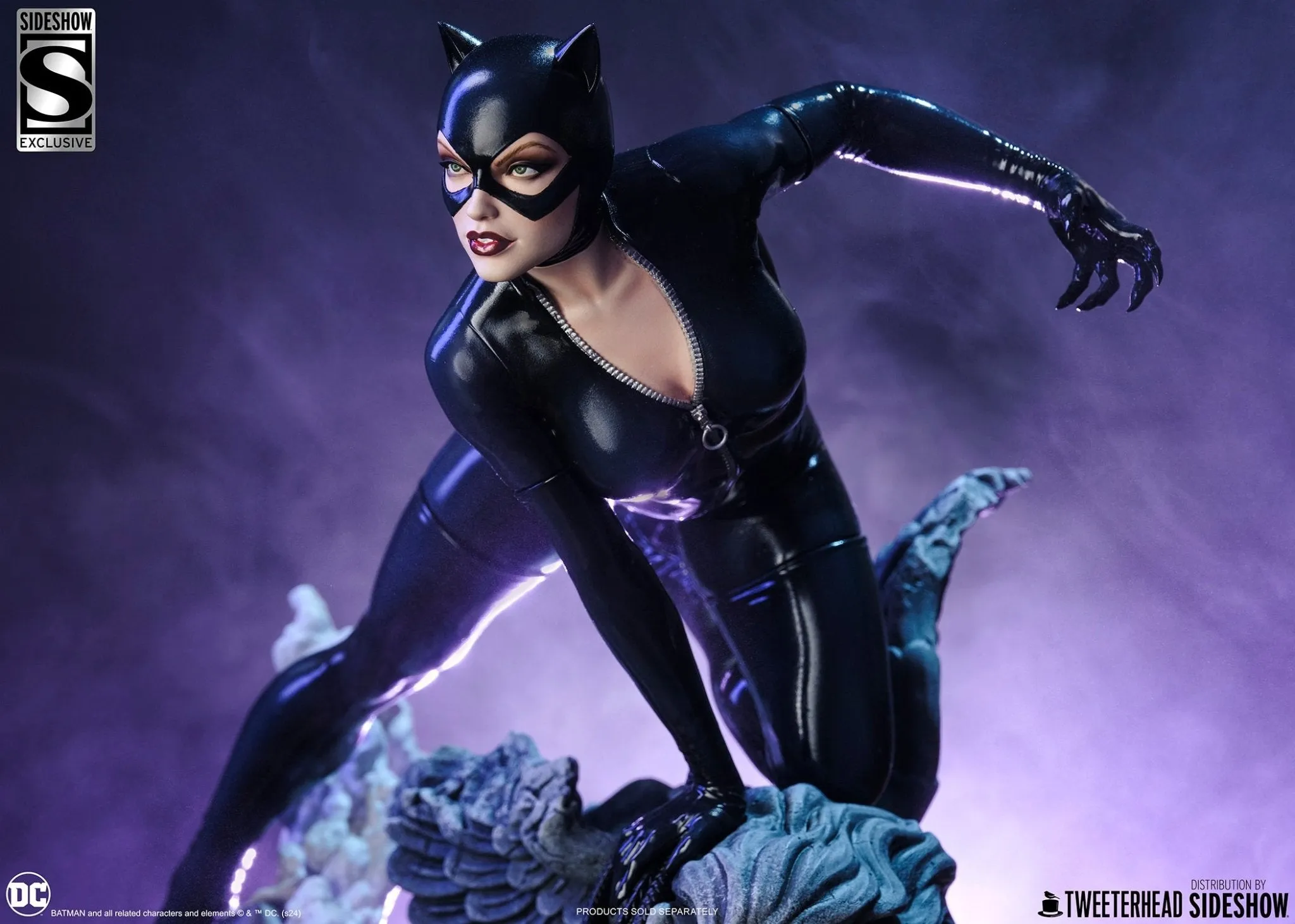 PRE-ORDER: Tweeterhead Catwoman Limited Edition Exclusive Quarter Scale Maquette