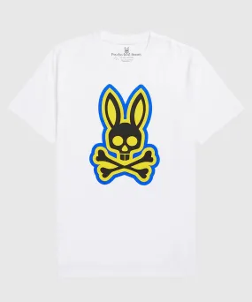 Psycho Bunny Patchin Logo Tee - White