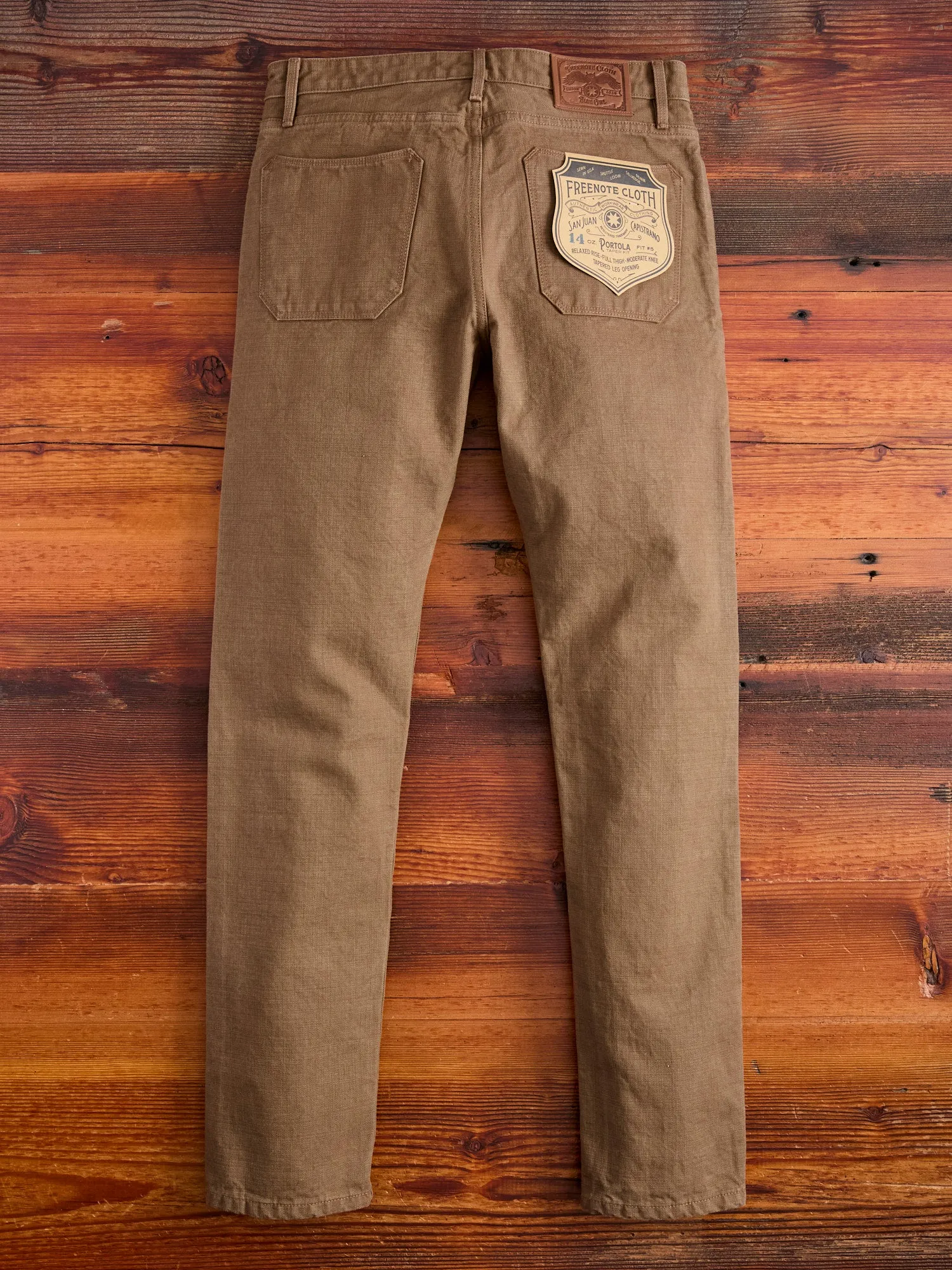 Rialto Pant in Dark Tan