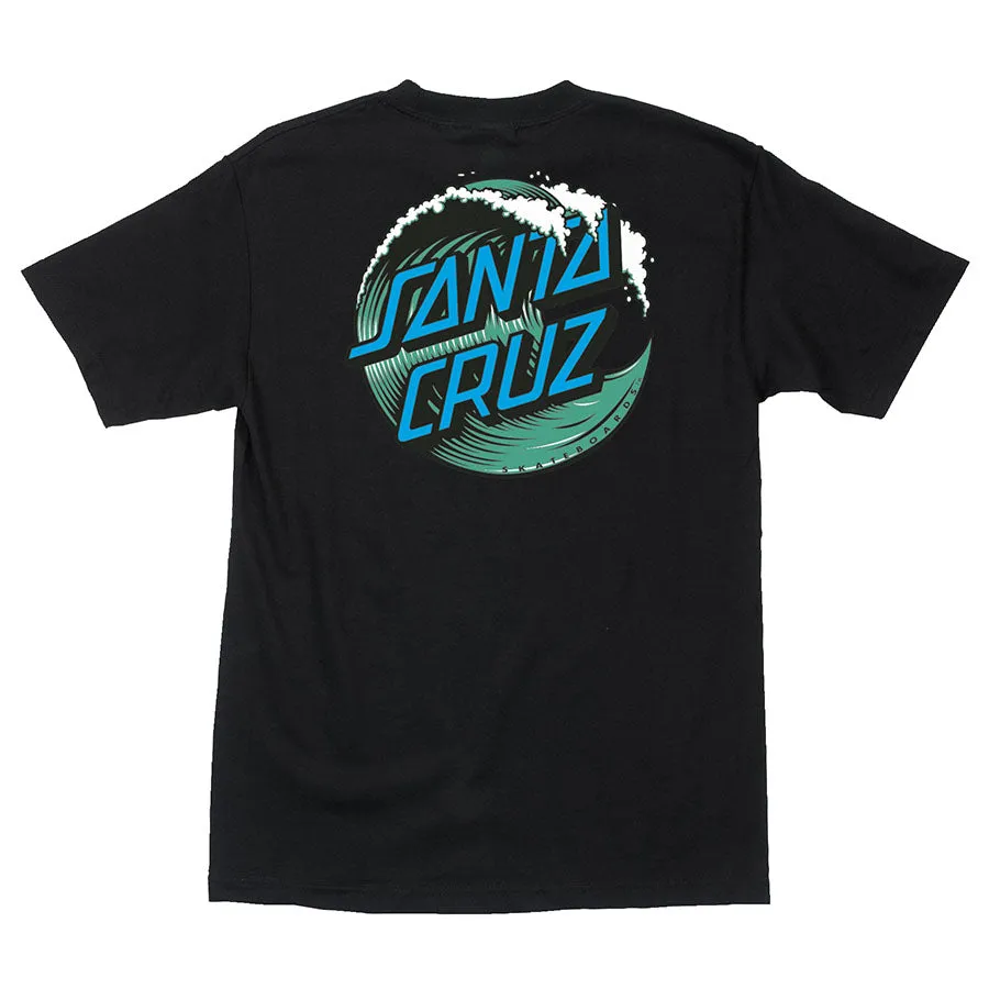 Santa Cruz Wave Dot S/S Regular T-Shirt Mens