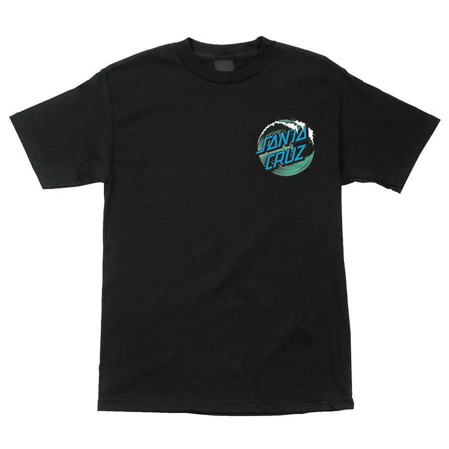 Santa Cruz Wave Dot S/S Regular T-Shirt Mens