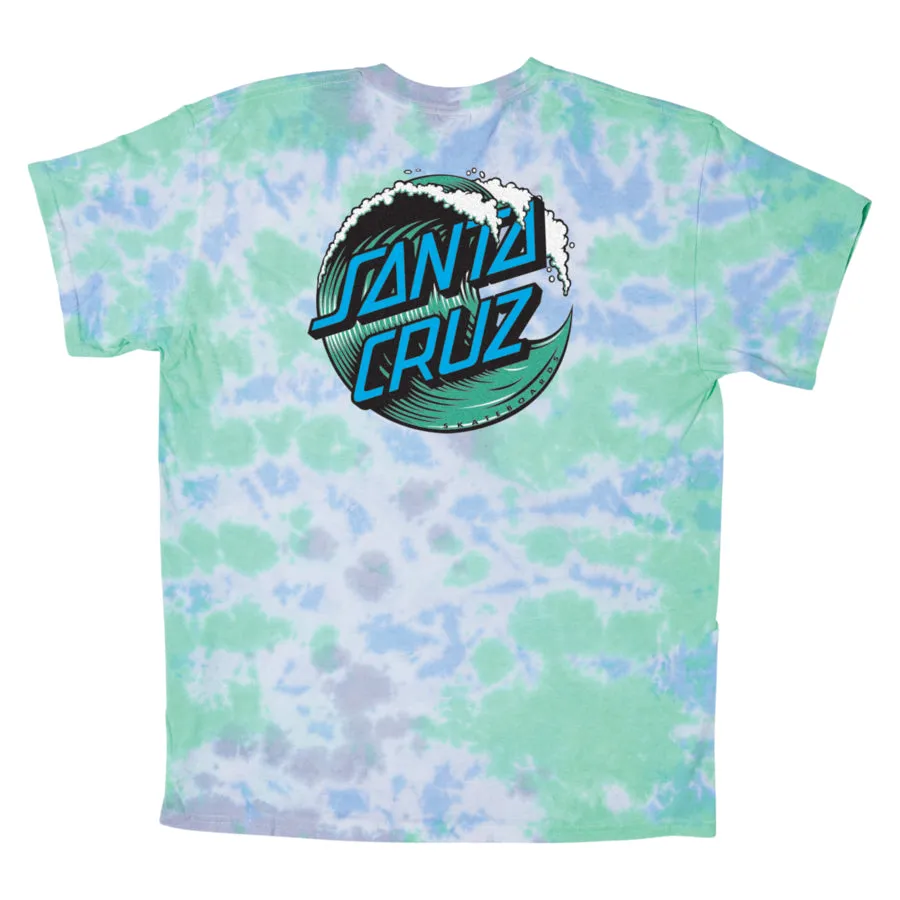 Santa Cruz Wave Dot S/S Regular T-Shirt Mens