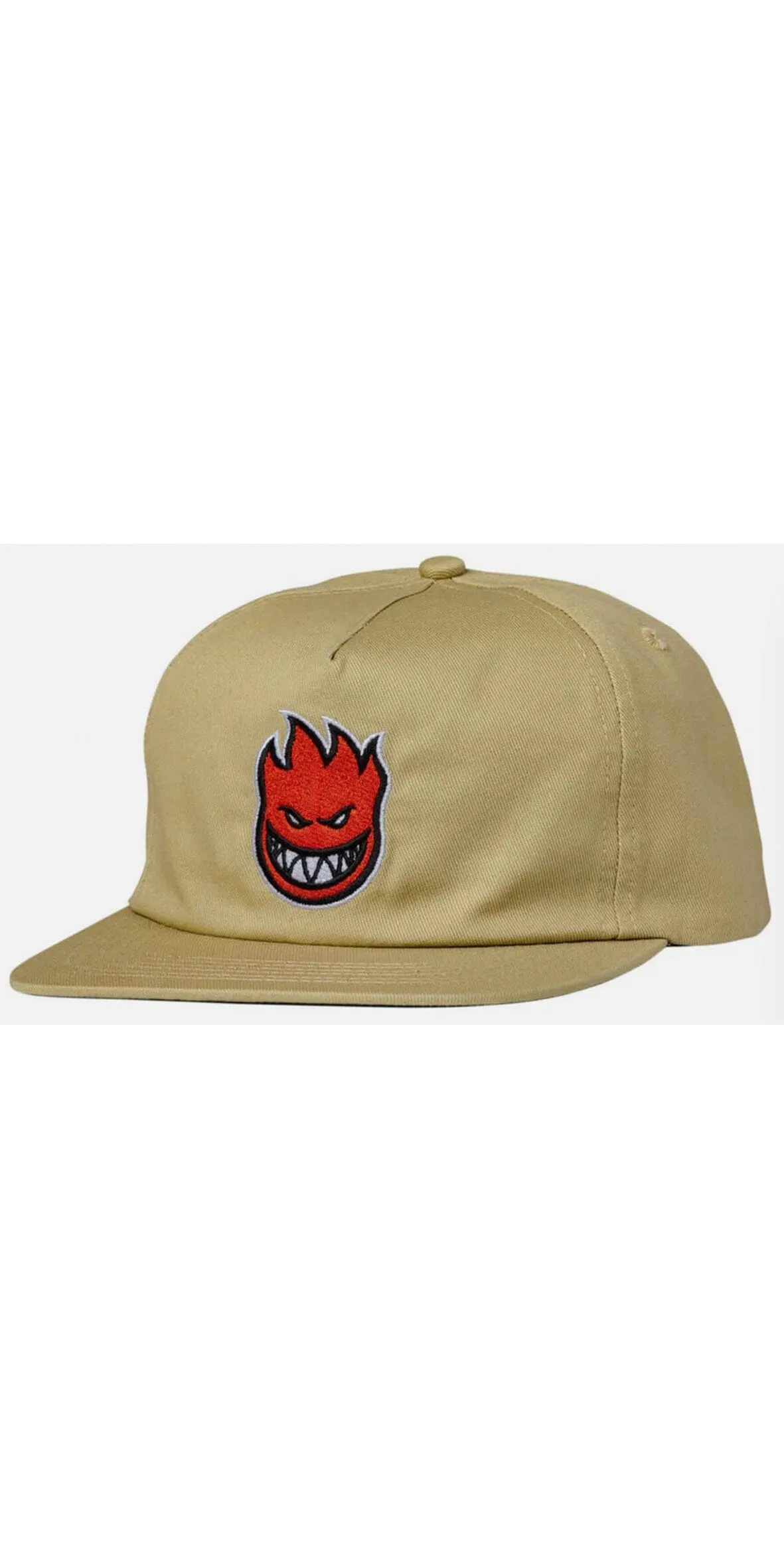 Spitfire Bighead Fill Snapback Black Tan Red -Gorra