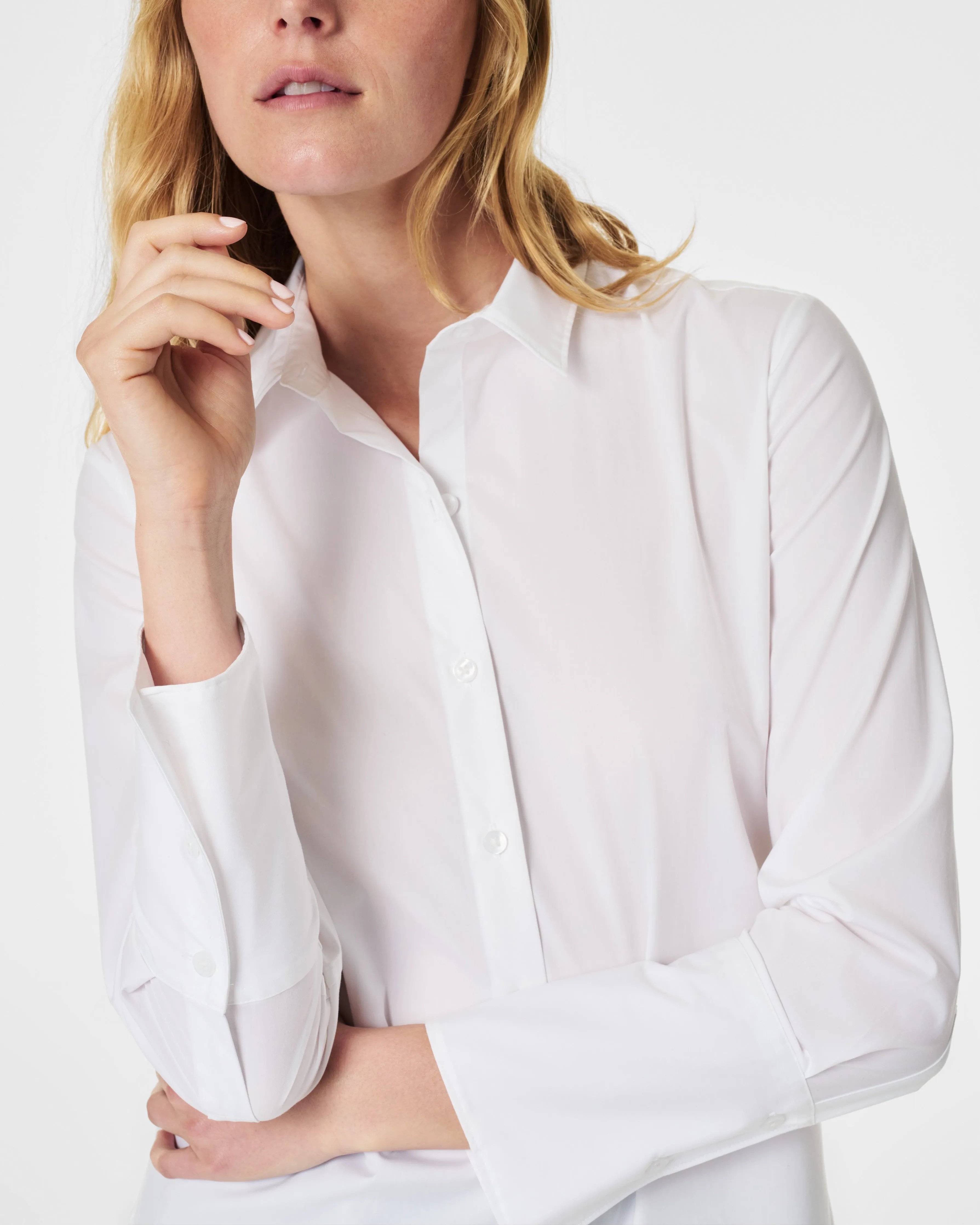 The Best Fitted Poplin Button-Down Shirt