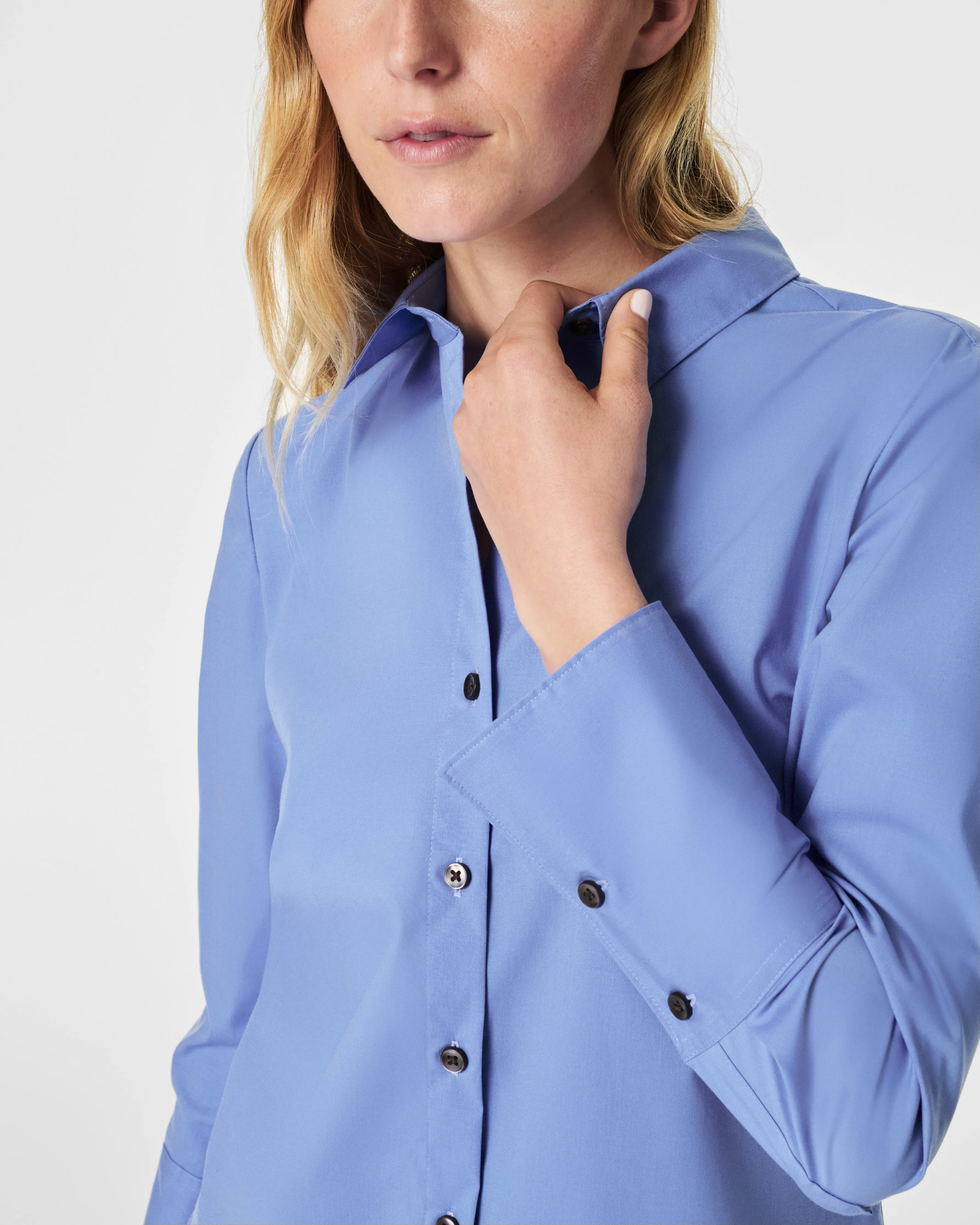 The Best Fitted Poplin Button-Down Shirt