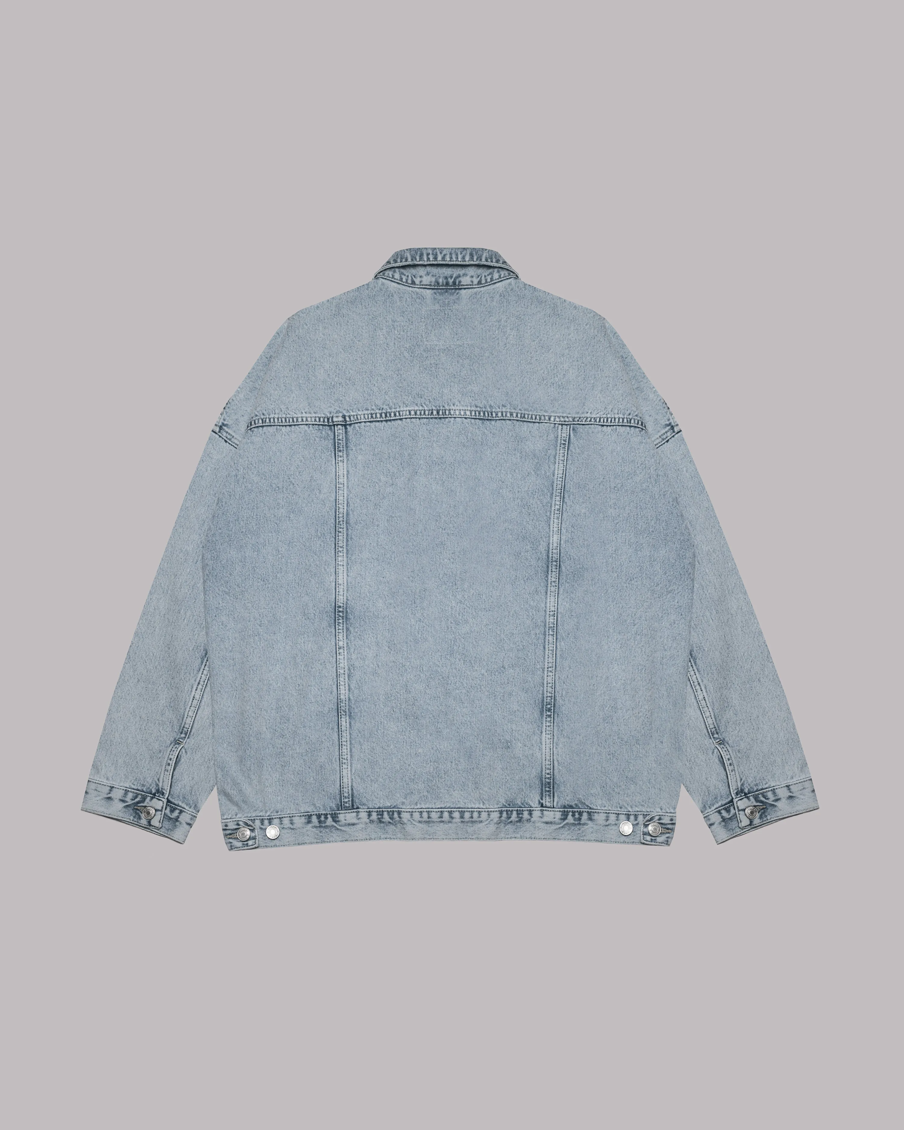 The Blue Oversized Denim Jacket