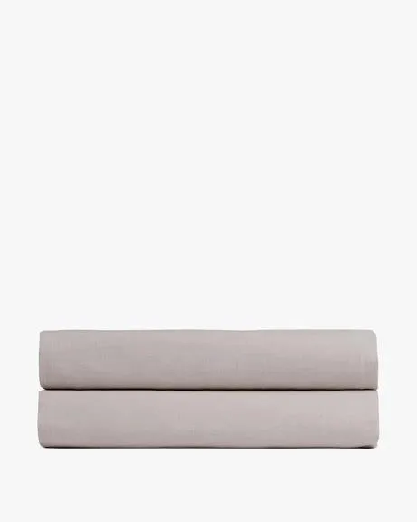 Washed Sateen Fitted Sheet