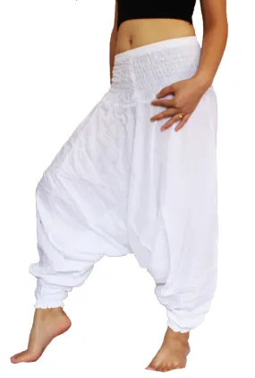 White Aladdin Pants