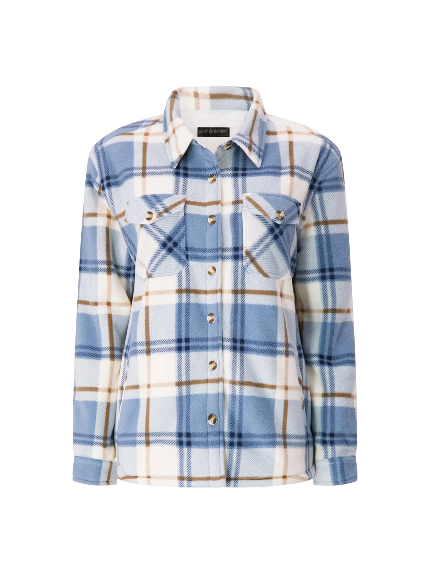 Women's Jacqueline Long Sleeve Plaid Shirt Jacket