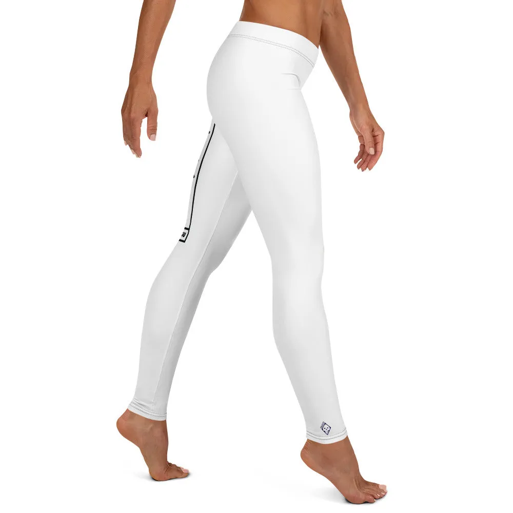 Women's Yoga Pants Workout Leggings For Jiu Jitsu 016 - Snow