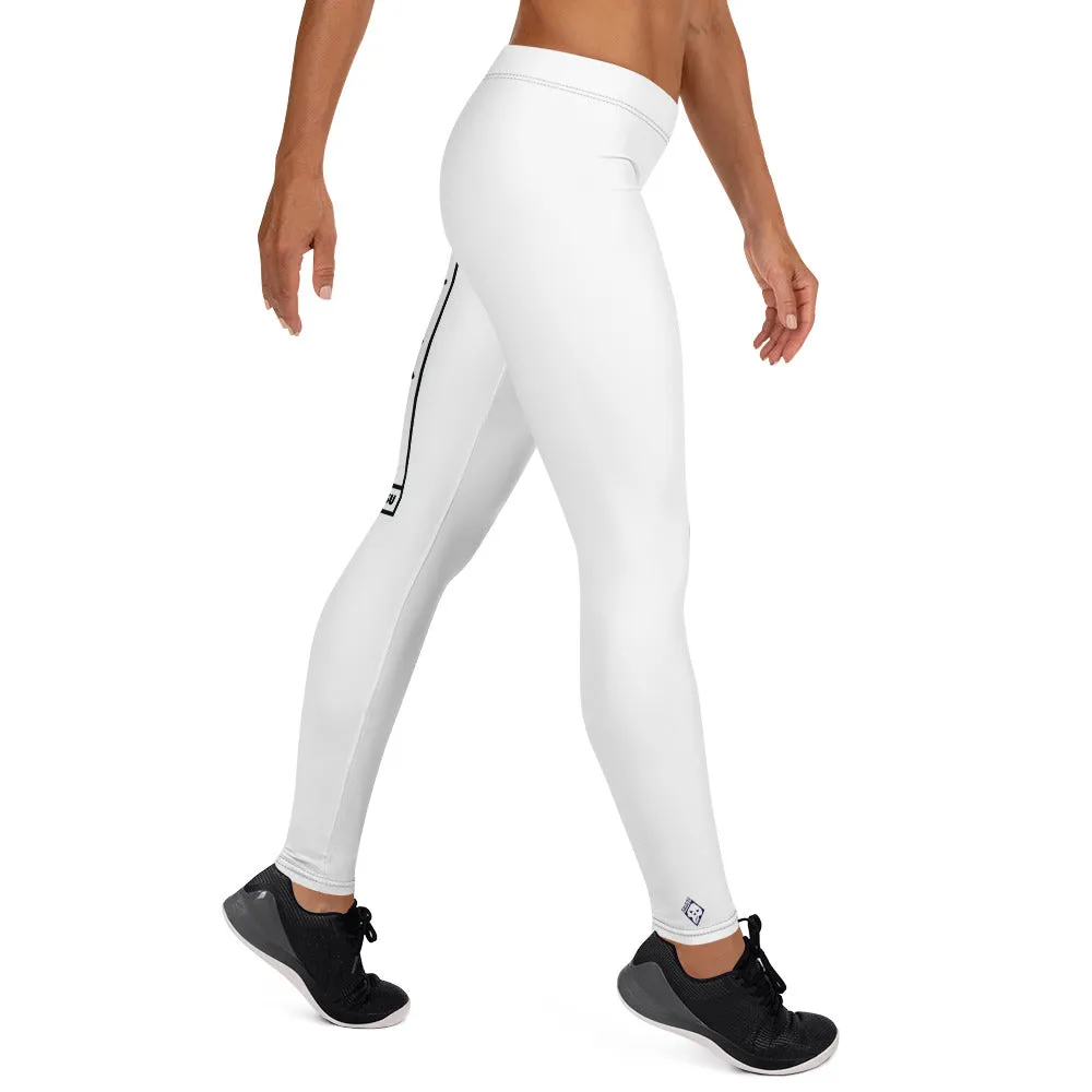 Women's Yoga Pants Workout Leggings For Jiu Jitsu 016 - Snow