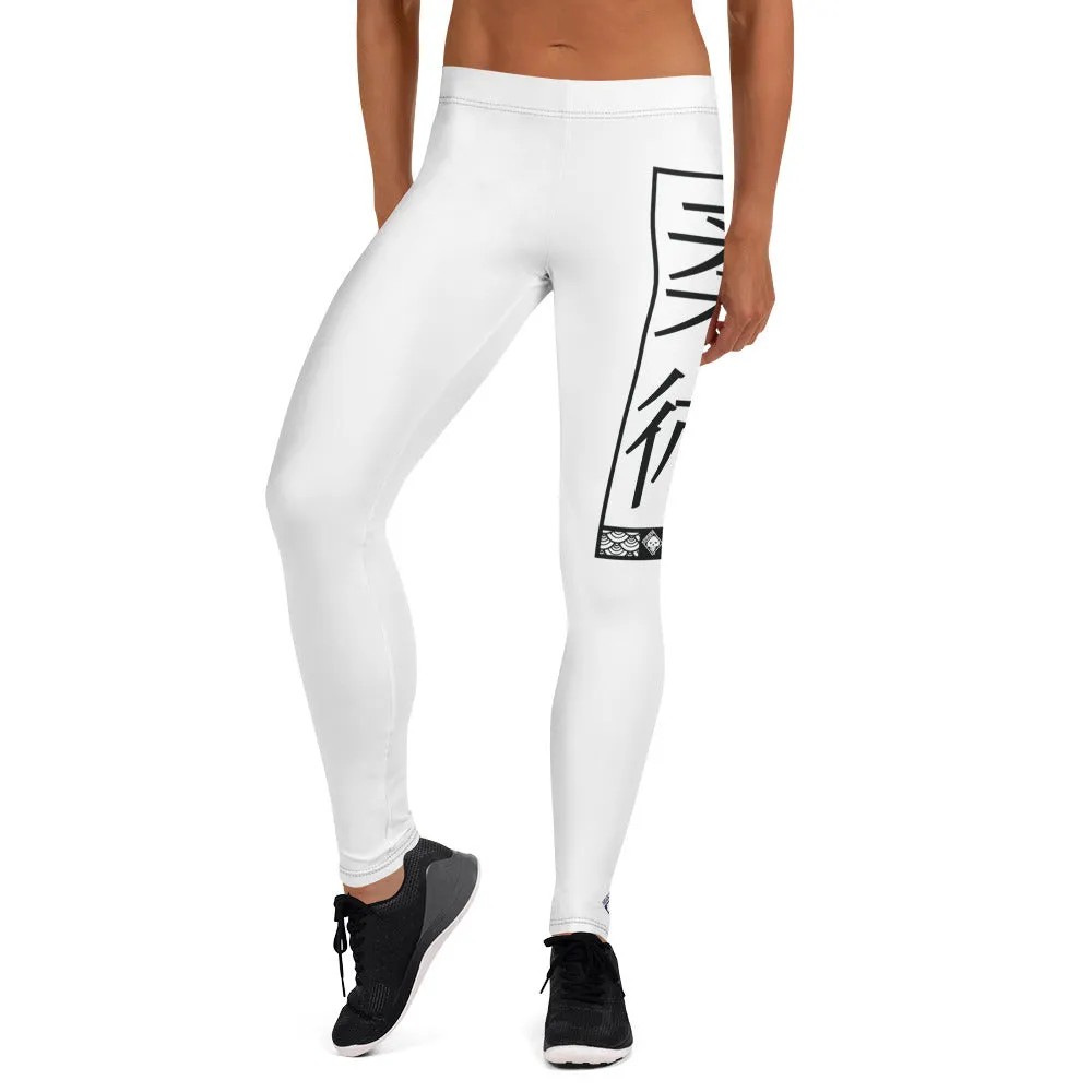 Women's Yoga Pants Workout Leggings For Jiu Jitsu 016 - Snow